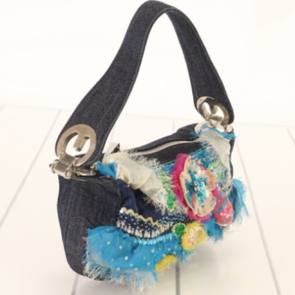 ESCADA handmade Italy mini bag Authentic - Picture 3 of 16